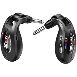 Xvive U2 Wireless Guitar System Rechargeable 2.4GHz Guitar Wireless Transmitter and Receiver for Electric Guitar Bass