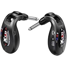 Xvive U2 Wireless Guitar System Rechargeable 2.4GHz Guitar Wireless Transmitter and Receiver for Electric Guitar Bass