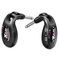 Compact and lightweight plug-and-play wireless system for guitars, basses and other instruments High-fidelity 24-bit / 48 kHz digital audio Ultra-low latency of 5 ms Wireless signal broadcasts on the 2.4 GHz band over a range of 70 ft Onboard recharg...
