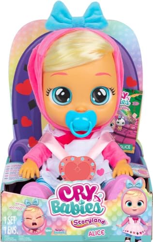 BEBÉS LLORONES Storyland Alice | Muñeca interactiva inspirada en Cuentos famosos que Llora con...