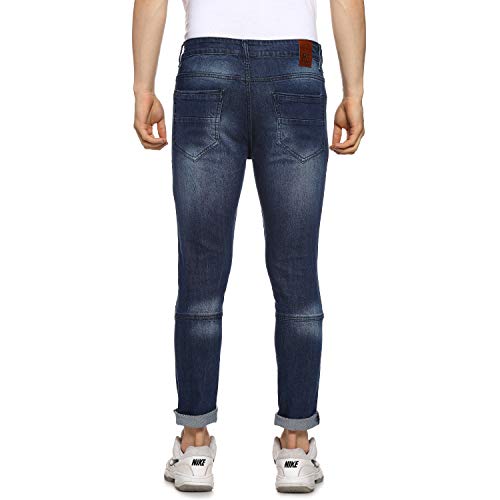Image of Campus Sutra Men's Mid Rise Slim Fit Jeans