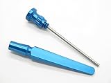 Legion Tobacco Pipe Tool 3 in 1 Blue Aluminum Tamper Reamer Stainless Steel Pick USA