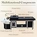 WTTTTW Scalp Shampoo Care Massage Bed, Portable Water Circulation Head Spa Sink, Shampoo Head Spa Massage Bed, Shower Equipment Comfortable Beauty Salon Furniture