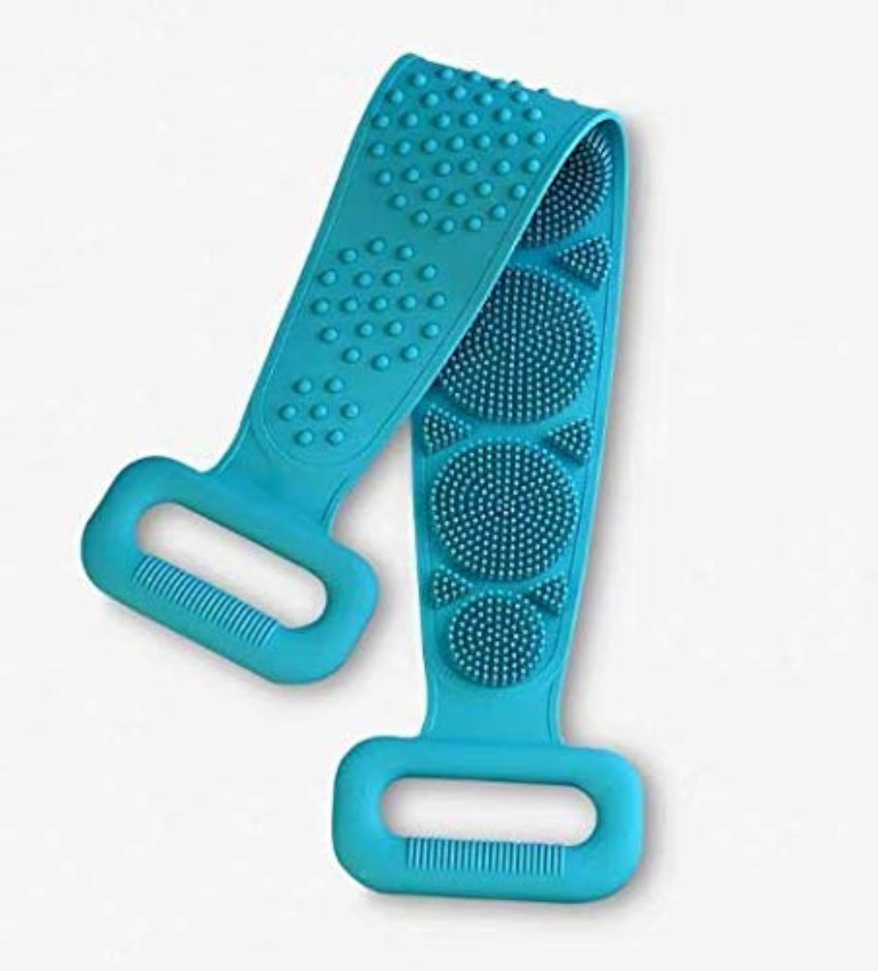 Lukciplus Silicone Back Scrub, Exfoliating Bath Shower Body Brush
