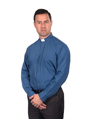 Reliant Men's Clergy Shirt - Tab Collar Long Sleeve2