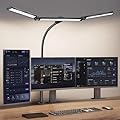 Irosiy Led Desk Lamp for Office Home - Adjustable LED Desk Light with 3 Color Temperatures, 10 Brightness Levels, Eye-Caring Task Lighting for Office, Studio, Drawing Table