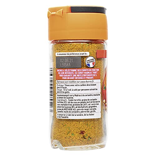 Curry Madras Ducros Le Flacon De 45g - vue 3