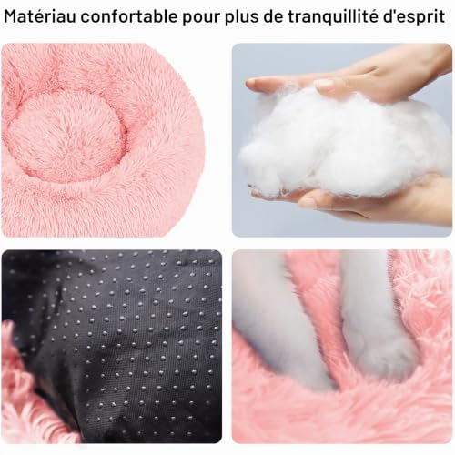 Lit pour chat d'intérieur stable et propre grâce au fond antidérapant lavable - 2