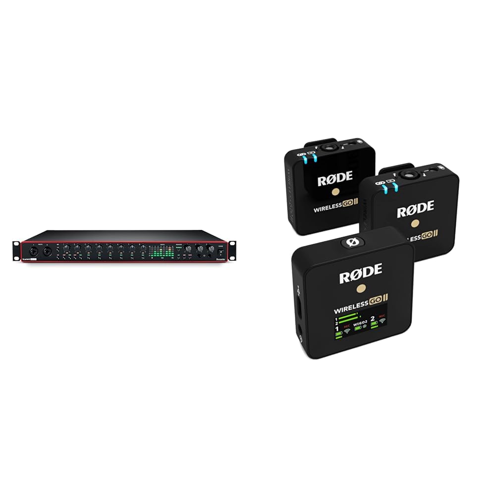 Amazon.com: Focusrite Scarlett 18i20 - Interfaz de audio USB de 3ª