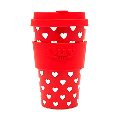 Tazza 400ml Quy Cup Cuori