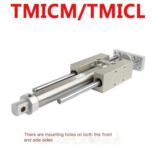Vérin pneumatique à trois axes anti-rotation pour automatisation précise - 5