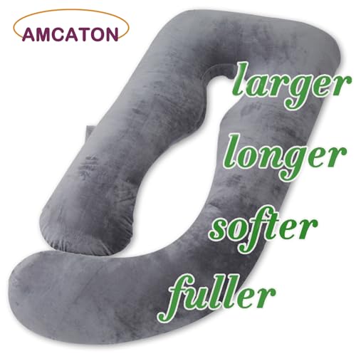 Amcaton 38-P8HK-TNIX 60 Inch Pregnancy Pillow thumb #1