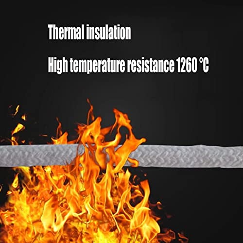 Joint de corde en fibre de céramique isolant thermo-résistant pour four et poêle