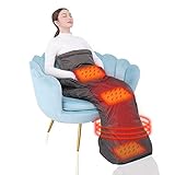 2023 Electric Large Heating Pad for Half of Body, Wearable Heated Blanket with Foot Pocket Electric Foot Warmer Hand Warmer for Pain Relief, Better Circulation, 6 Temp Settings & Timer, Energy-Saving