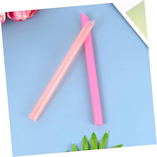 Pitillos desechables Baluue 100 piezas diámetro grande 19 cm miniatura 5