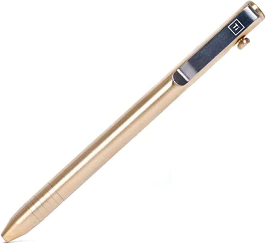 Slim Bolt Action Pen (Brass)