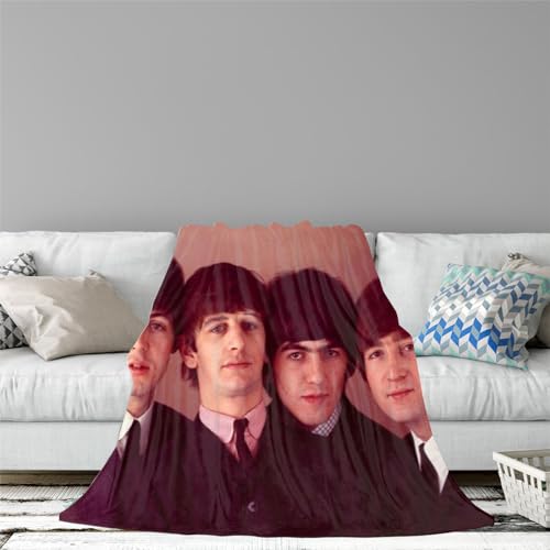 CHEWYZ Couverture 3D The Beatles-Couverture Polaire en Flanelle pour Adultes et Enfants en Peluche Douce pour canapé, Couverture en Flanelle Douce et Confortable (180x200cm) - Les Beatles, Paul McCartney, John Lennon, RIngo Starr, George Harrison CHEWYZ Couverture 3D The Beatles-Couverture Polaire en Flanelle pour Adultes et Enfants en Peluche Douce pour canapé, Couverture en Flanelle Douce et Confortable (180x200cm) – Image 8