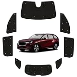 趣味職人 サンシェード シームレス ライト 車 マツダ CX-80 KL系 CX 80 専用 カーテン 車中泊 グッズ 対応 『05s-f027-sa』