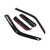 Tuningpros Window Visor Compatible with 1987-1996 Dodge Dakota ExtendedCab, DGWV2-111 Outside Mount Deflector Rain Guard Dark Smoke, 4 Pcs Set #1