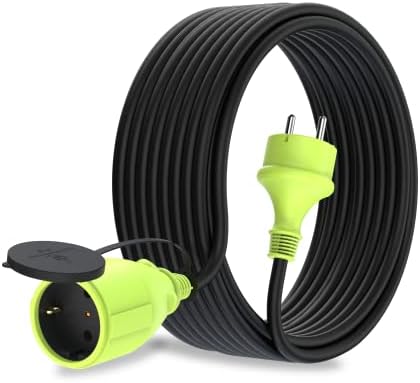 Rallonge Ip44 EOS Rallonge 25 Schuko En Caoutchouc Pour Extérieur