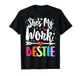Friend She's My Teacher Bestie Matching Shirts
