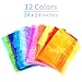 Jmkcoz 12pcs Square Juggling Silk Dance Scarves Magic Tricks Performance Props Accessories Movement Scarves Rhythm Band Scarf 24 Inches 12 Colors