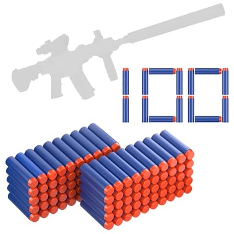 Demolike Toy Foam 100 Darts, Toys for Adults Boys Age 8-12 Cover