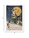 Lantern Press 9x12 Inch Art Print Wall D√©cor, Halloween Greeting, Witch in Flight, Vintage Holiday Art