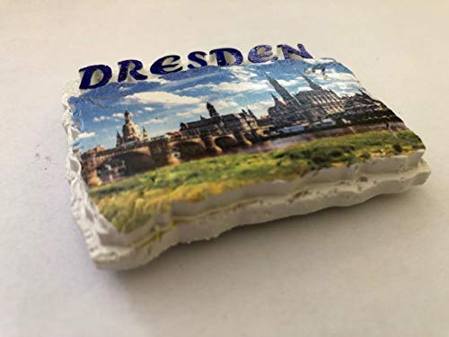 Dresden,Deutschland 280301 - Magnete 3D per frigorifero Souvenir, in poliresina, Fridge Magnet,Germany
