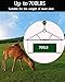 JYCESFY Deer Hanger Gambrel Hoist for Skinning, Max to 700LB Hunting Game Hanging Hoist for Butcher Processing Deer Hog Goat