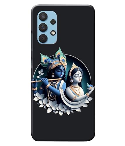 Image of Lord Radha Krishna Printed Hard Back Case Cover Compatible for Samsung Galaxy A32 (Multicolor) - D1666