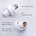 SONOFF Slampher R2 433MHz RF&WiFi Smart Lamp Bulb Holder for Smart Home, Compatible with Alexa and Google Assistant