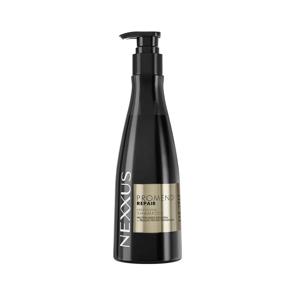 Nexxus Promend Repair Keratinizing Shampoo For Damaged Hair 250ml | 12 X Stronger | 200% Smoother | Crafted with Magnolia Parfum Fragrance Profile Nexxus Promend Repair Keratinizing Shampoo For Damaged Hair 250ml | 12 X Stronger | 200% Smoother | Crafted with Magnolia Parfum Fragrance Profile