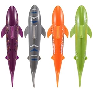 Sarngk 4 Delfiny Rekiny Zabawki Nurkowe