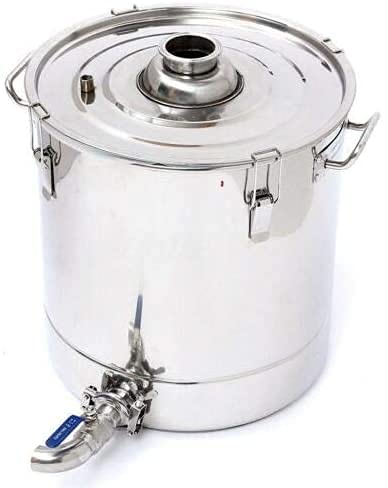 Kit de destilador de alcohol inoxidable para elaborar vino (30 L)