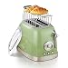 Produktbild Wiltal Toaster 2 Scheiben, Toaster Retro, Toaster mit Brötchenaufsatz, Toaster mit Deckel aus Edelstahl, Vorheiz-, Auftau- und Abbruchfunktion, Countdown-Timer-Anzeige, Schnell-Toaster(Grün)