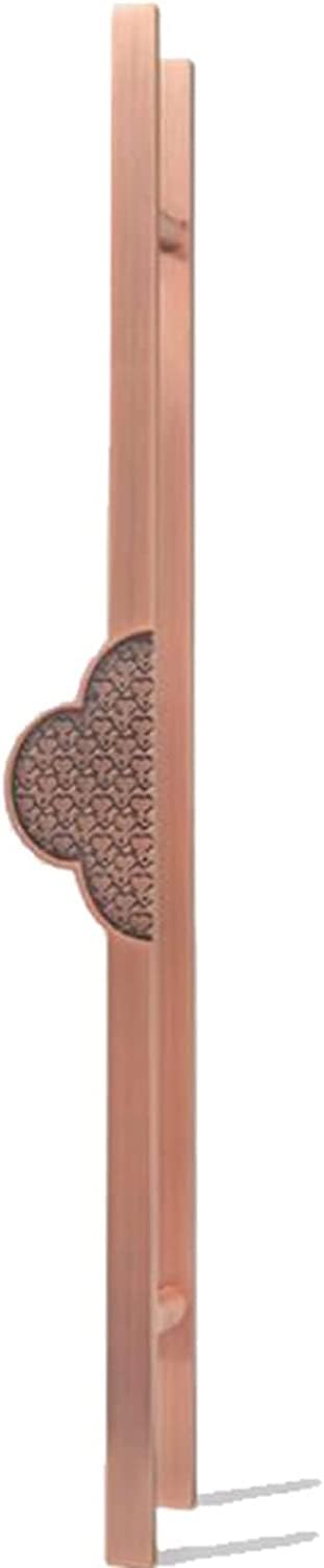 Poignée de porte en aluminium massif double face ultra résistante pour grand vitrage