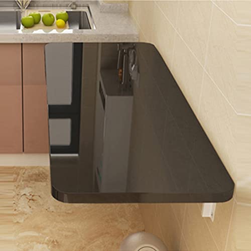 Bureau d'étude mural pour ordinateur avec mécanisme rabattable