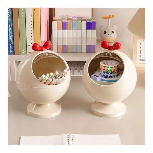 Pequeña caneca de basura organizadora para escritorio miniatura 4