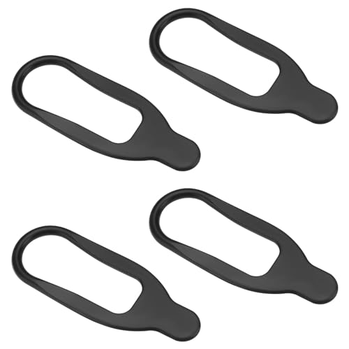 ECSiNG 4PCS Rubber Rack Straps - Flexgrip V-Tool Rack Fixed Fishing Rods, Shovels, Ice Augers & Farm Tools