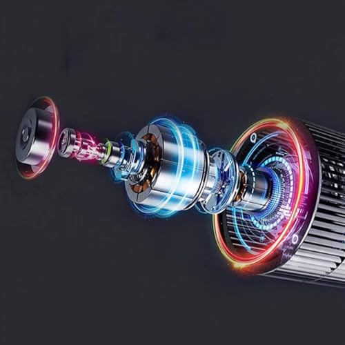 Ventilador de ventilación para cocina y baño integrable con luz LED y extractor potente y silencioso miniatura 4