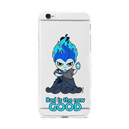 Ert Group Funda para teléfono móvil iPhone 6/6S Original y con Licencia Oficial de Disney con diseño Hades 001 Perfectamente Adaptada a la Forma del teléfono móvil, parcialmente Transparente