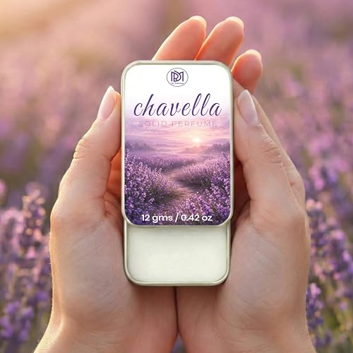 Image of Dr.Mashur Solid Perfume |Choir&Chavella Alcohol Free Wax Perfume Balm, Long Lasting | Pocket Tin 12g, Pack Of 2| Non Greasy Smooth Glide, Travel Friendly Men And Women