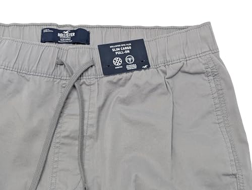 Hollister California Men's Epic Flex Slim Pull-On Twill Cargo Pants HOM-59.12