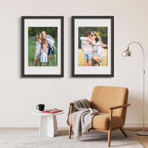 Image of Picrit 22.375x34 Black Poster Frame, Picture Frame for Wall, 3 Pack