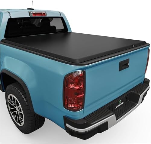 AUTOSAVER88 Soft Roll Up Tonneau Cover for 2015-2026 Colorado/Can...