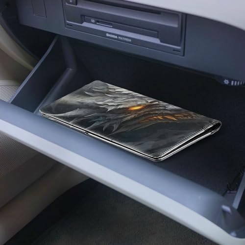 Organizador para auto de cuero PVC miniatura 6
