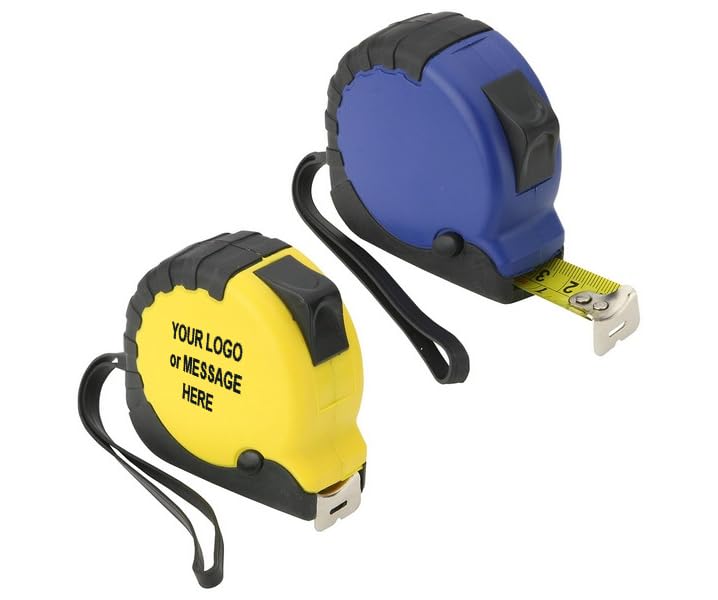 50-Qty Custom Printed 16-Foot Tape Measure with Your Logo or Promotional Copy