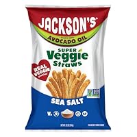 Jackson's Avocado Oil Super Veggie Straws Sea Salt