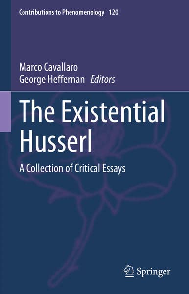 Buy The Existential Husserl — BookShops.in